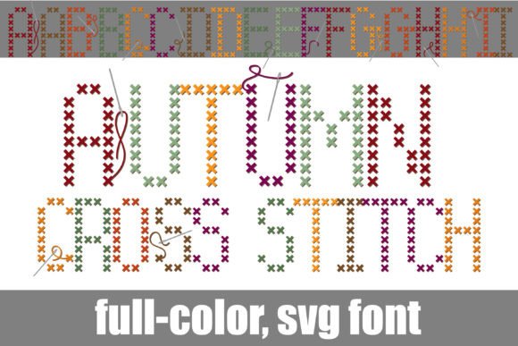 Autumn Cross Stitch: A Warm, Handmade Touch for Personalized Gifts